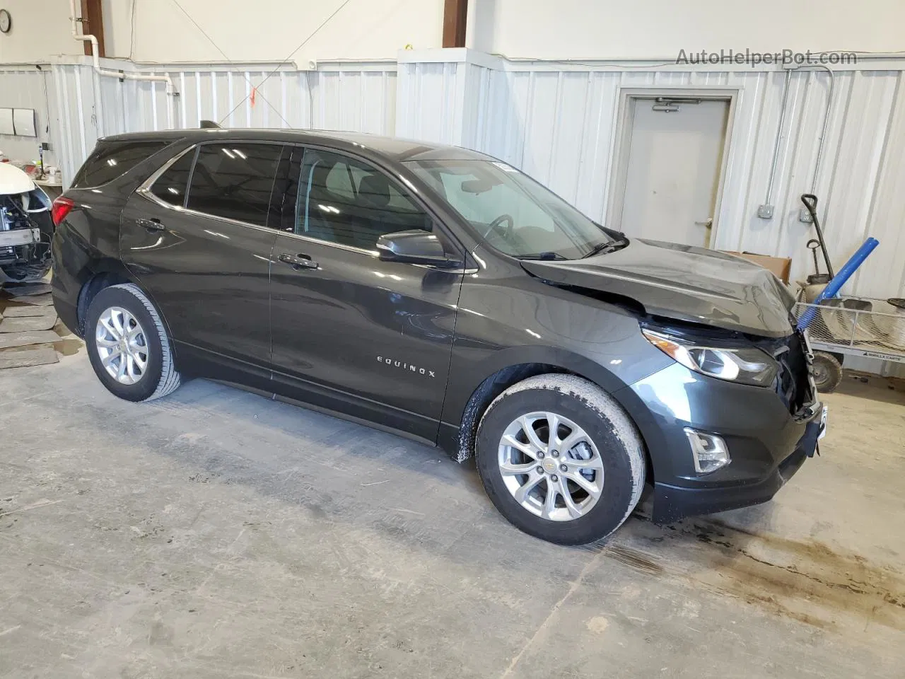 2018 Chevrolet Equinox Lt Gray vin: 2GNAXJEV2J6324898