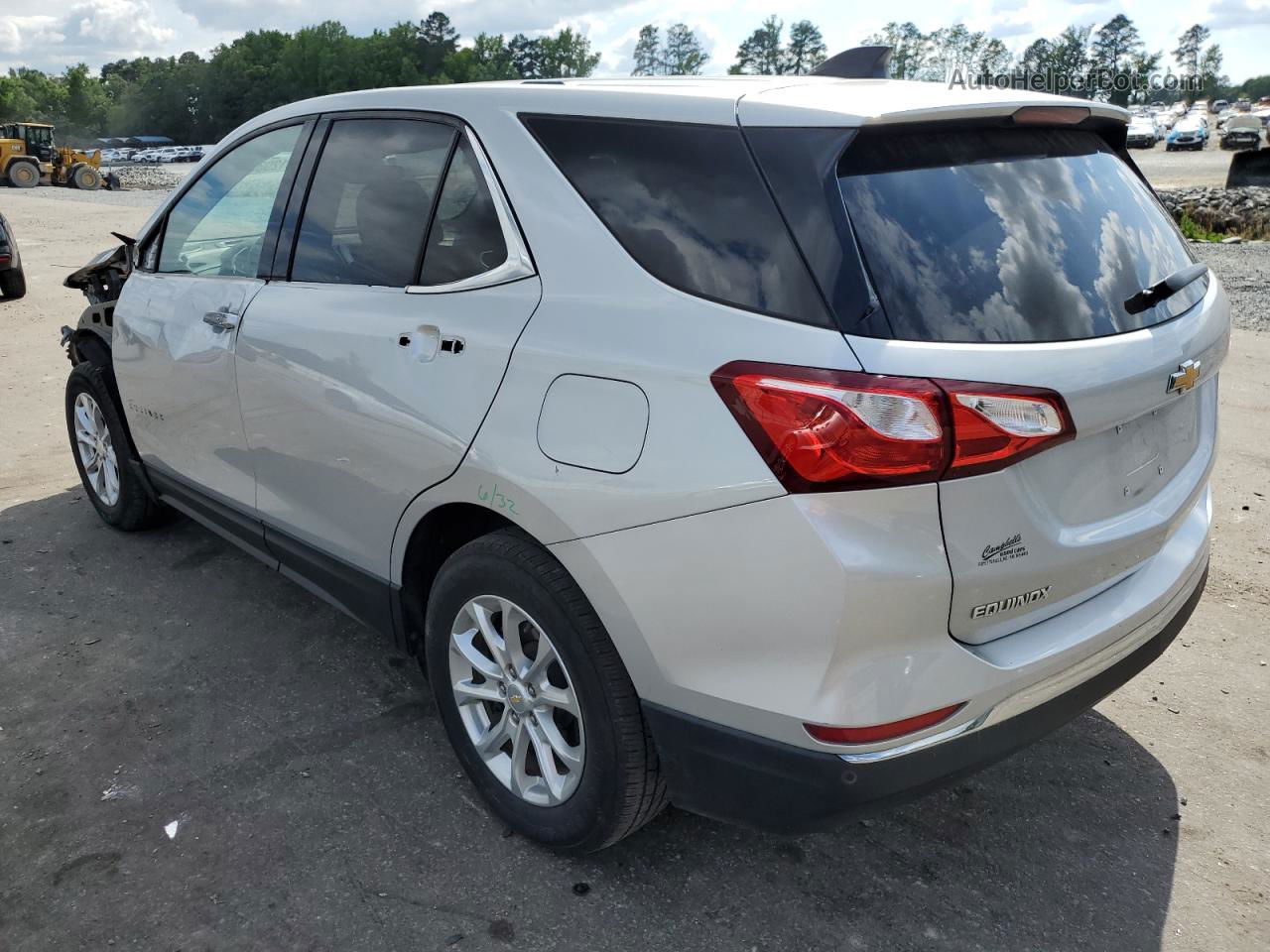 2019 Chevrolet Equinox Lt Silver vin: 2GNAXJEV2K6223393