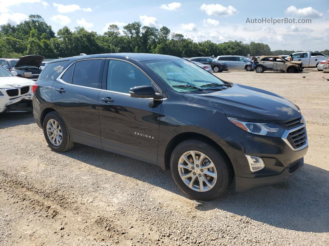 2019 Chevrolet Equinox Lt Black vin: 2GNAXJEV2K6283559