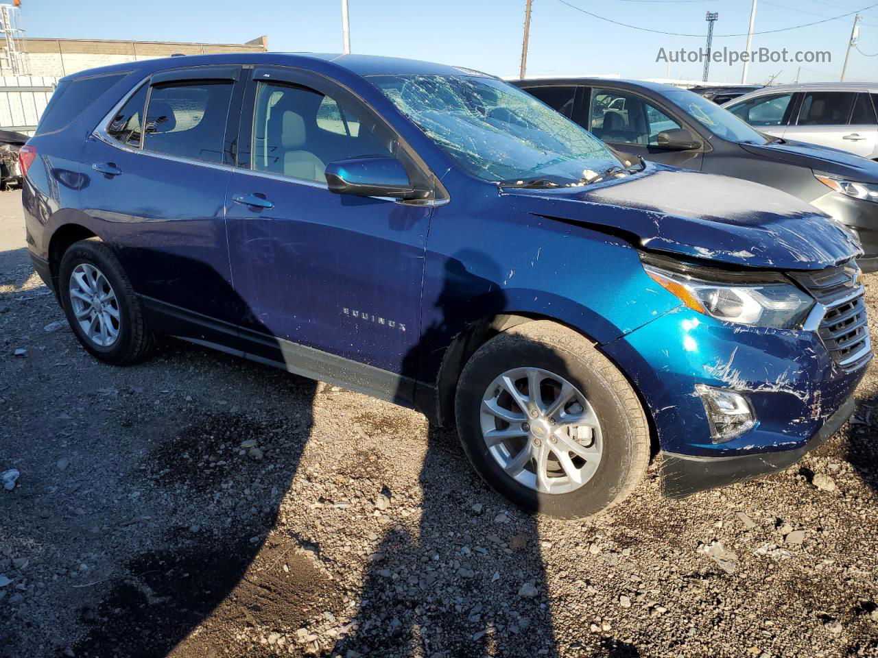 2020 Chevrolet Equinox Lt Blue vin: 2GNAXJEV2L6110383