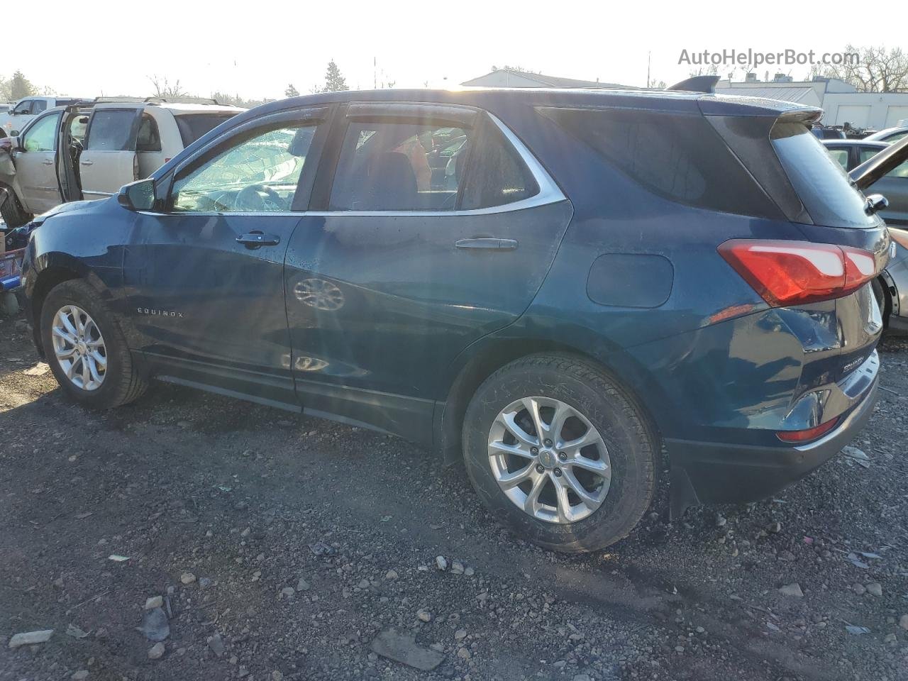 2020 Chevrolet Equinox Lt Blue vin: 2GNAXJEV2L6110383