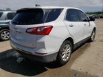 2018 Chevrolet Equinox Lt White vin: 2GNAXJEV3J6107618