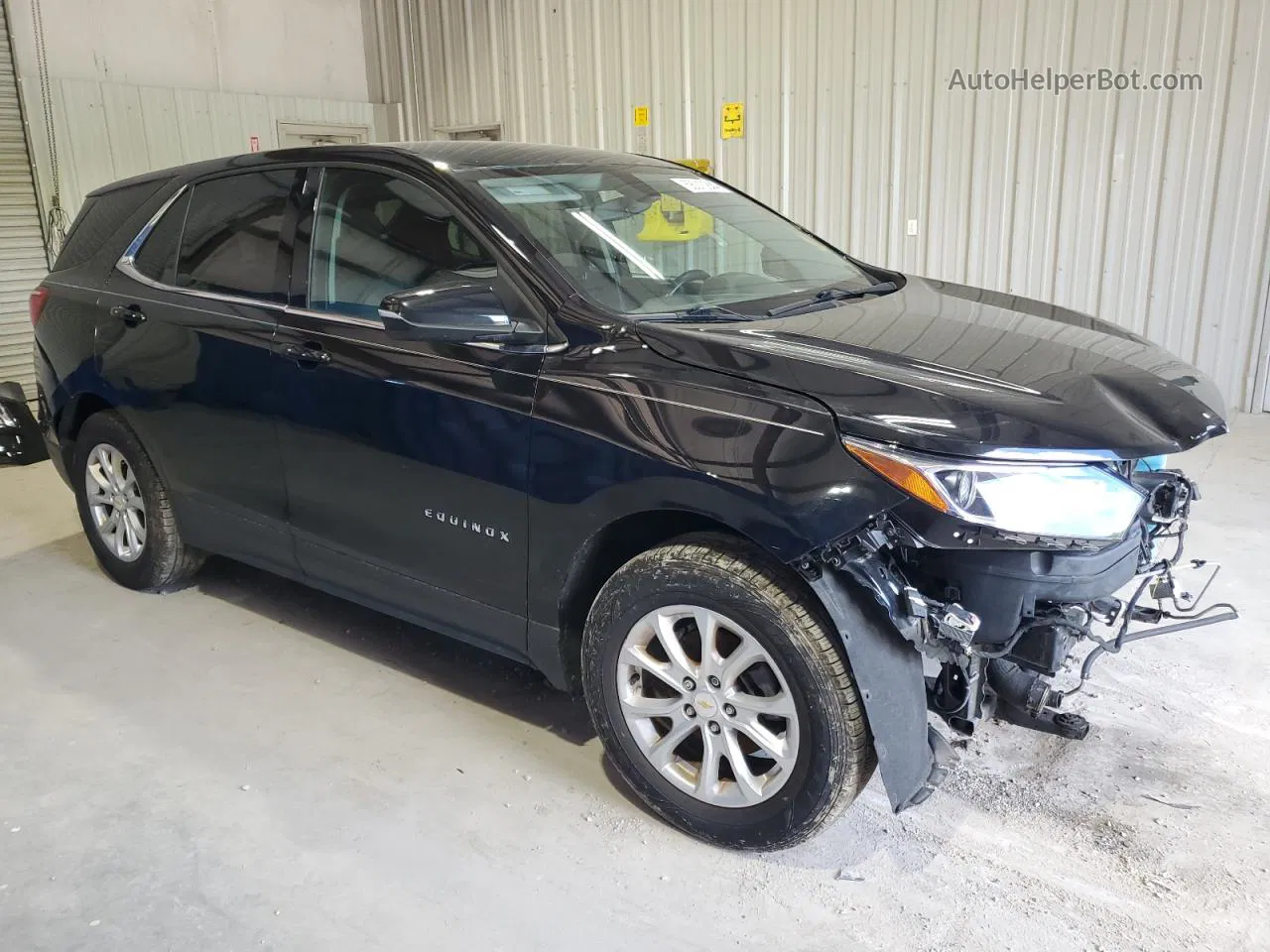 2018 Chevrolet Equinox Lt Black vin: 2GNAXJEV3J6175191