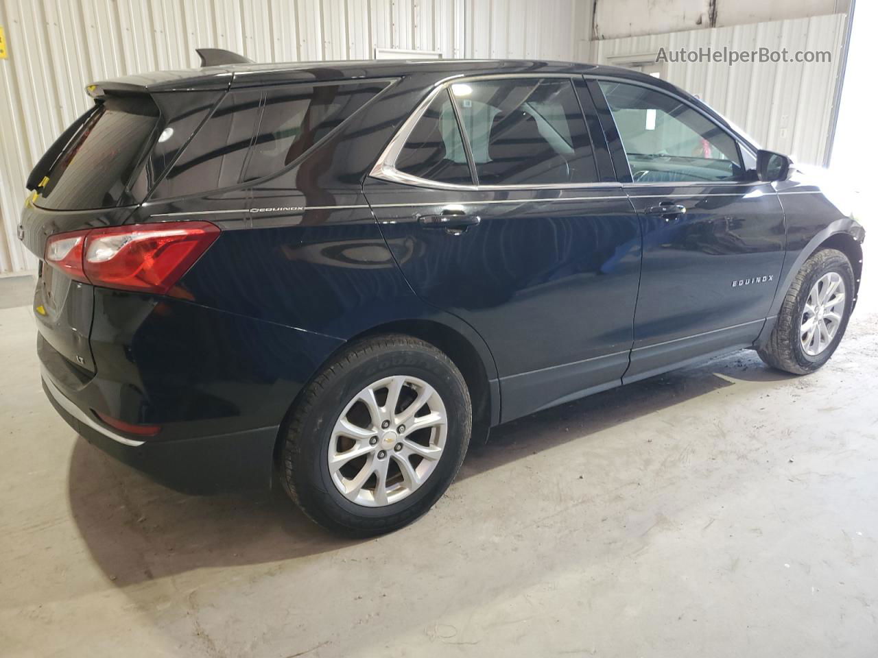 2018 Chevrolet Equinox Lt Black vin: 2GNAXJEV3J6175191