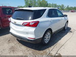 2018 Chevrolet Equinox Lt White vin: 2GNAXJEV3J6202261