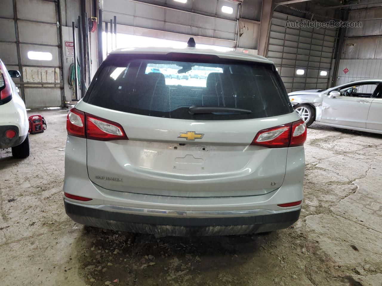 2018 Chevrolet Equinox Lt Silver vin: 2GNAXJEV3J6221442