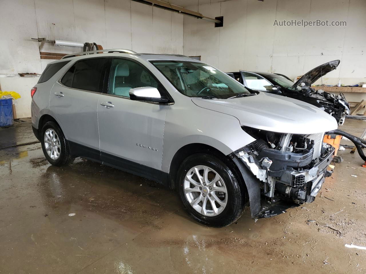 2018 Chevrolet Equinox Lt Gray vin: 2GNAXJEV3J6229119