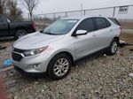 2018 Chevrolet Equinox Lt Silver vin: 2GNAXJEV3J6247443