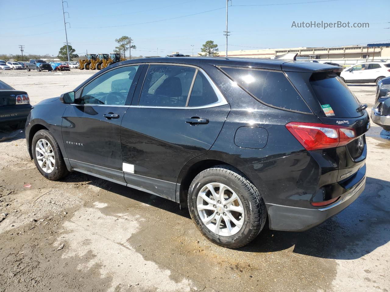 2018 Chevrolet Equinox Lt Black vin: 2GNAXJEV3J6296657