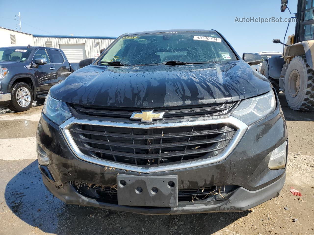 2018 Chevrolet Equinox Lt Black vin: 2GNAXJEV3J6296657