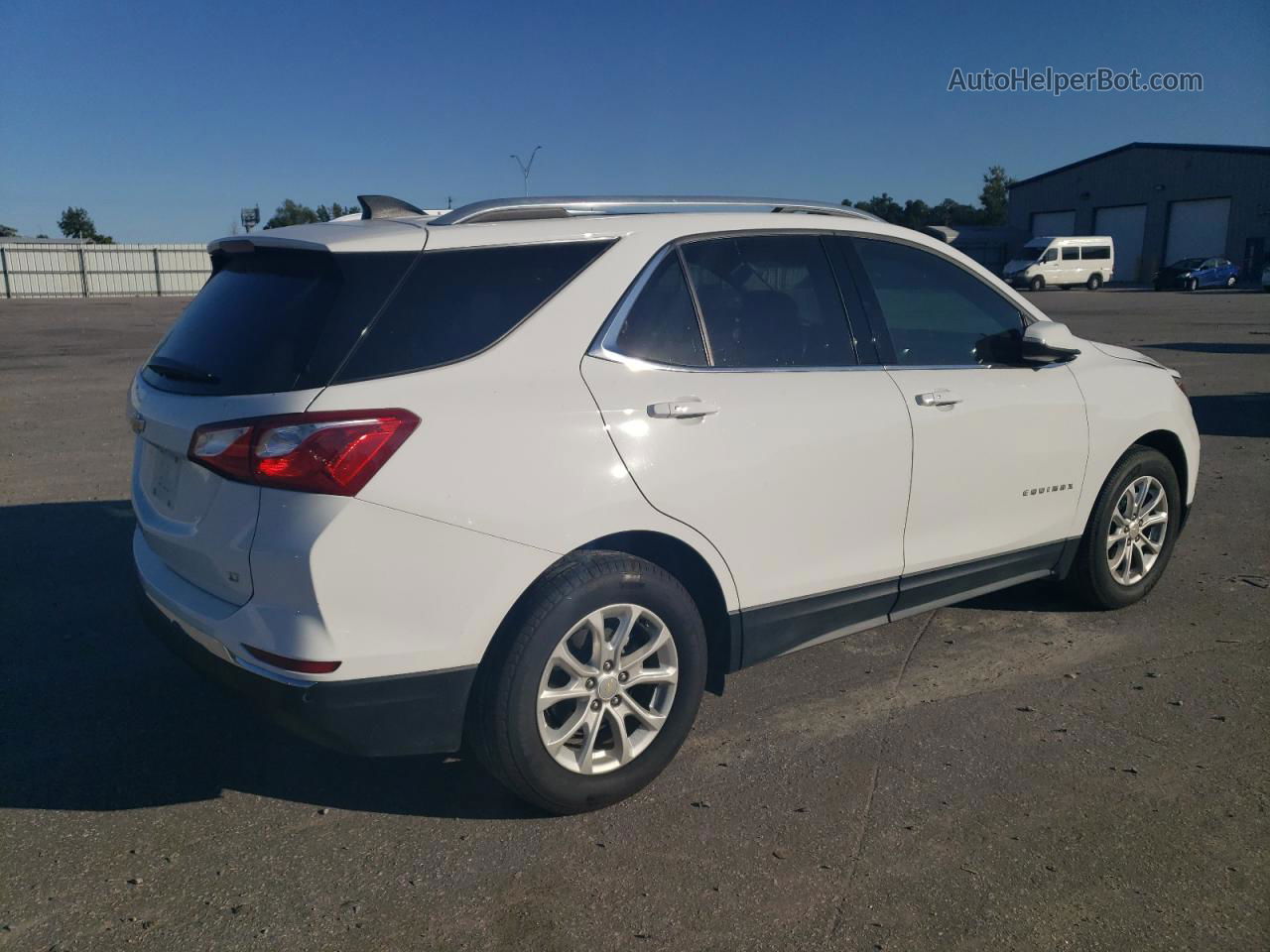 2018 Chevrolet Equinox Lt Белый vin: 2GNAXJEV3J6318849