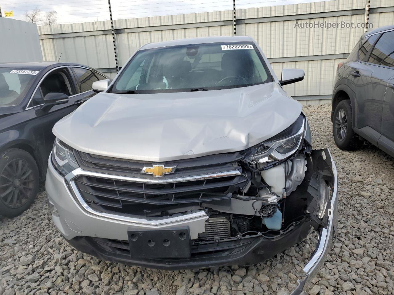 2020 Chevrolet Equinox Lt Gray vin: 2GNAXJEV3L6252919