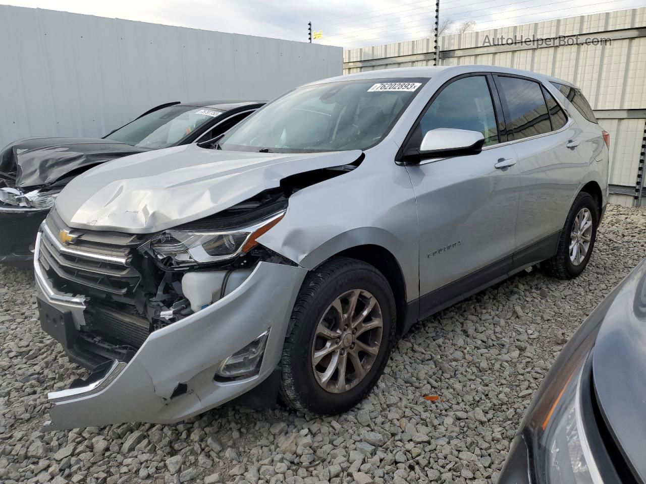 2020 Chevrolet Equinox Lt Gray vin: 2GNAXJEV3L6252919