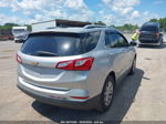 2018 Chevrolet Equinox Lt Silver vin: 2GNAXJEV4J6104758