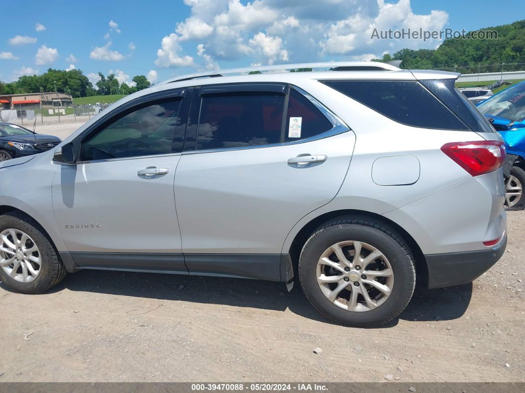 2018 Chevrolet Equinox Lt Silver vin: 2GNAXJEV4J6104758