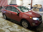 2018 Chevrolet Equinox Lt Burgundy vin: 2GNAXJEV4J6111323