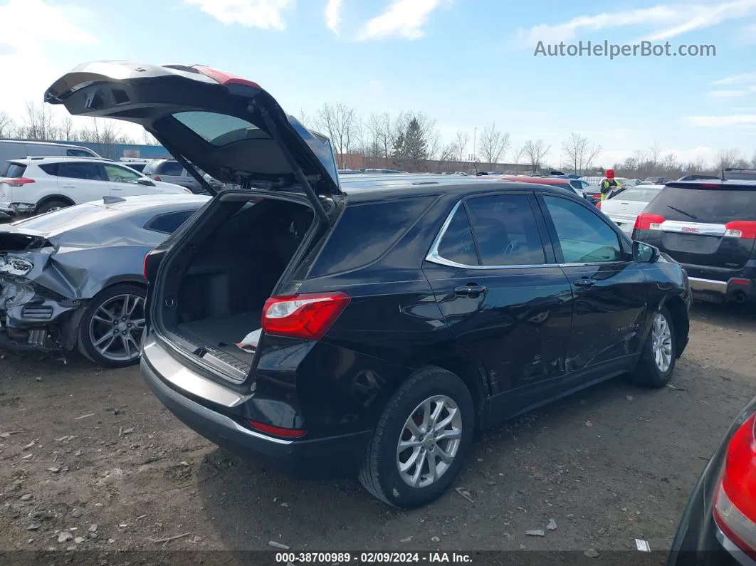 2018 Chevrolet Equinox Lt Black vin: 2GNAXJEV4J6199595