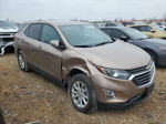 2018 Chevrolet Equinox Lt Tan vin: 2GNAXJEV4J6238606