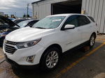 2018 Chevrolet Equinox Lt White vin: 2GNAXJEV4J6238704