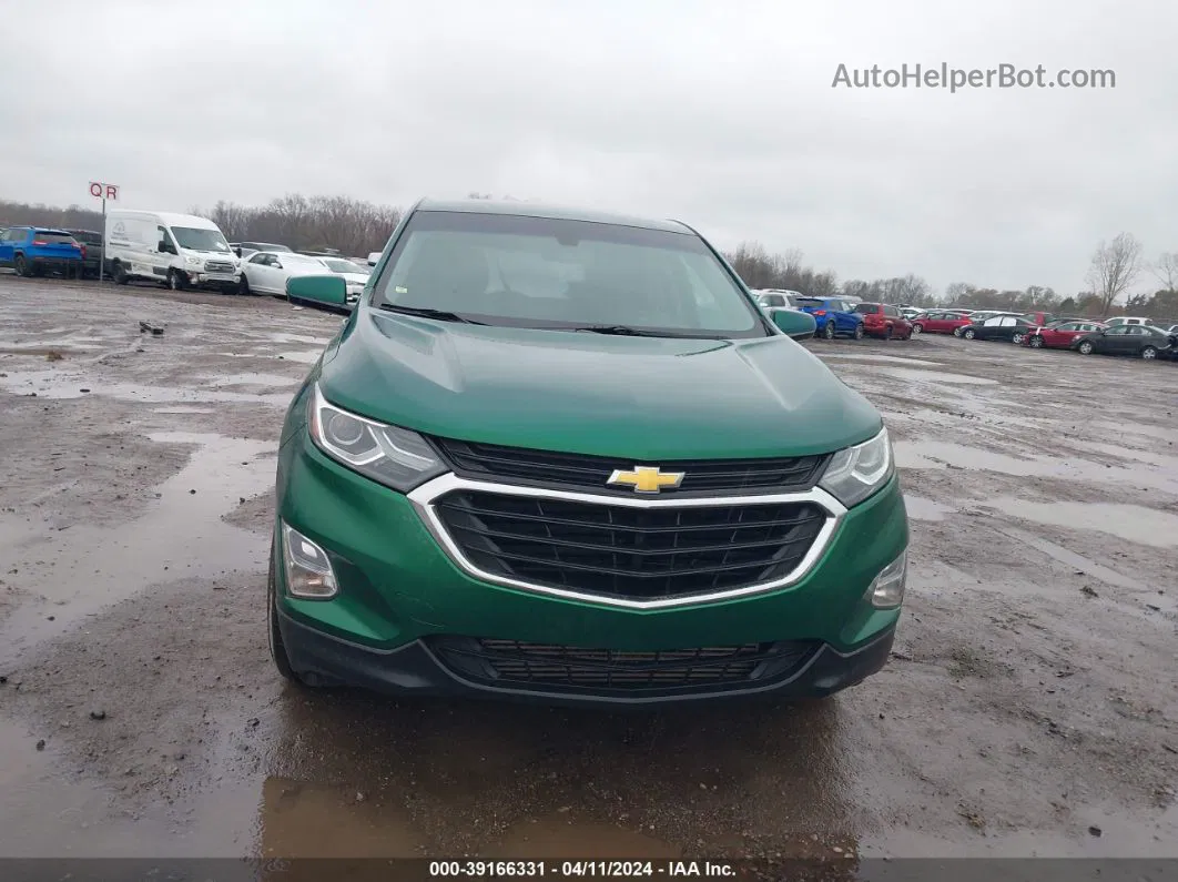 2018 Chevrolet Equinox Lt Зеленый vin: 2GNAXJEV4J6259388