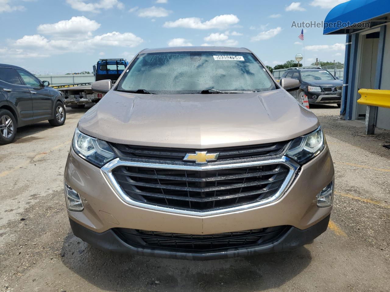 2019 Chevrolet Equinox Lt Tan vin: 2GNAXJEV4K6267816