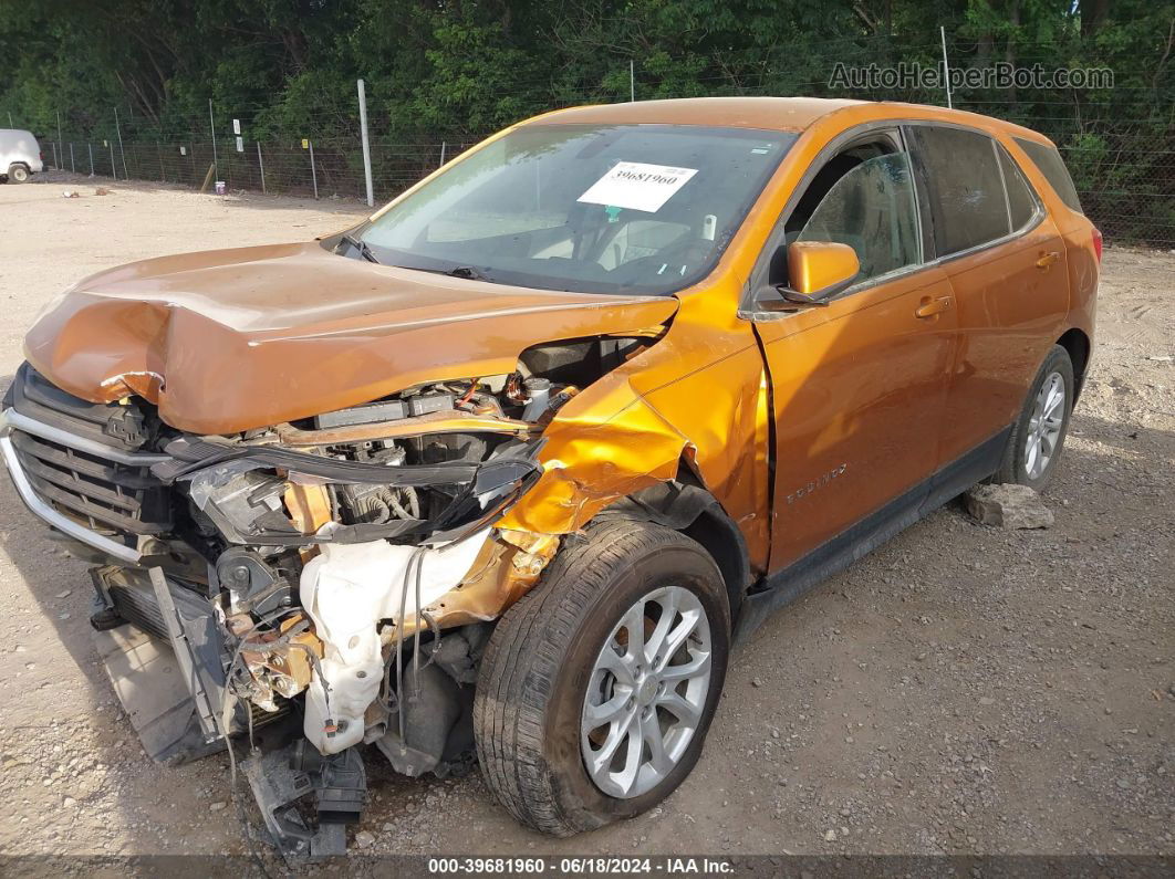 2018 Chevrolet Equinox Lt Orange vin: 2GNAXJEV5J6160496