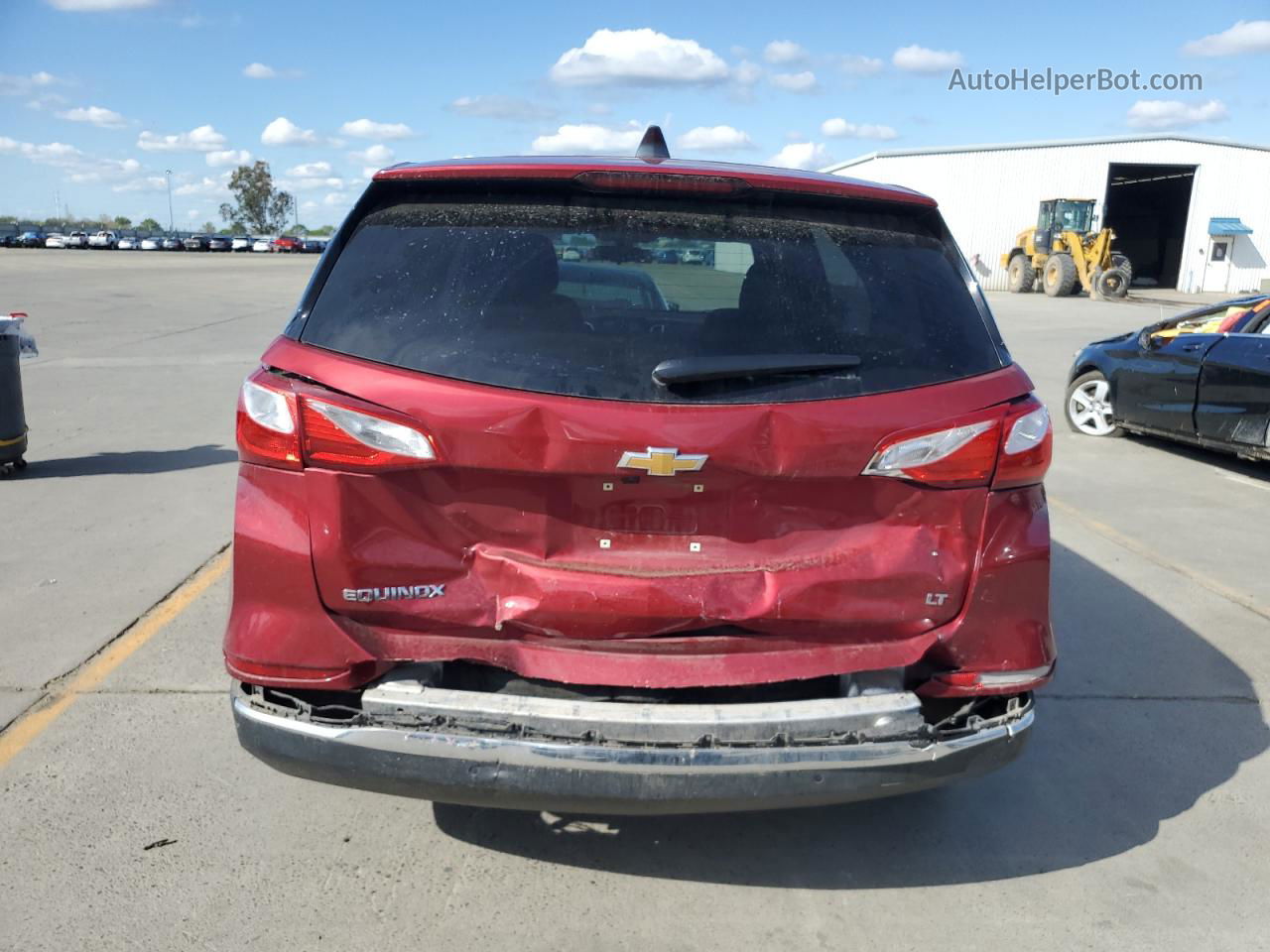 2018 Chevrolet Equinox Lt Темно-бордовый vin: 2GNAXJEV5J6308596