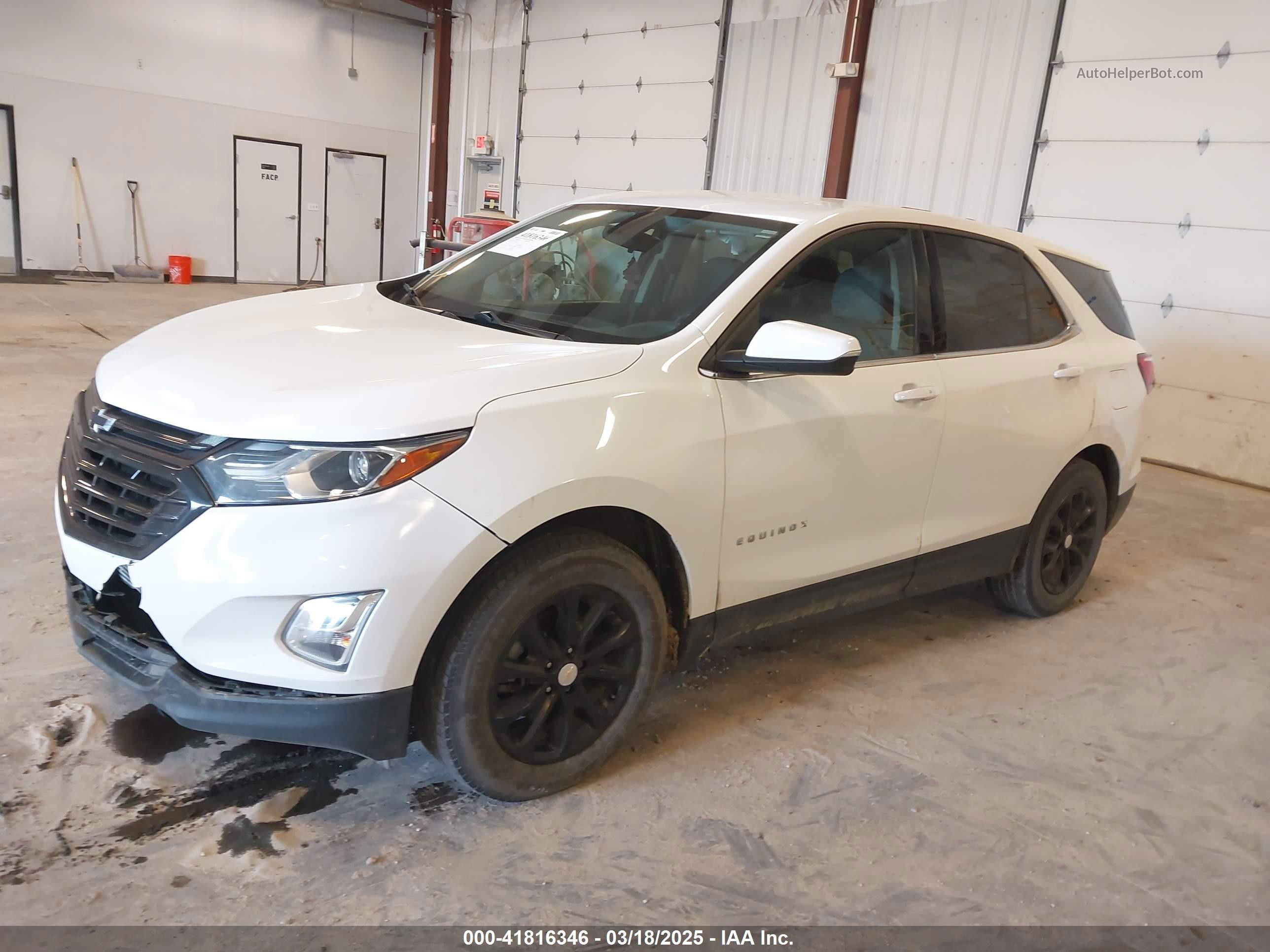 2018 Chevrolet Equinox Lt Белый vin: 2GNAXJEV6J6115535