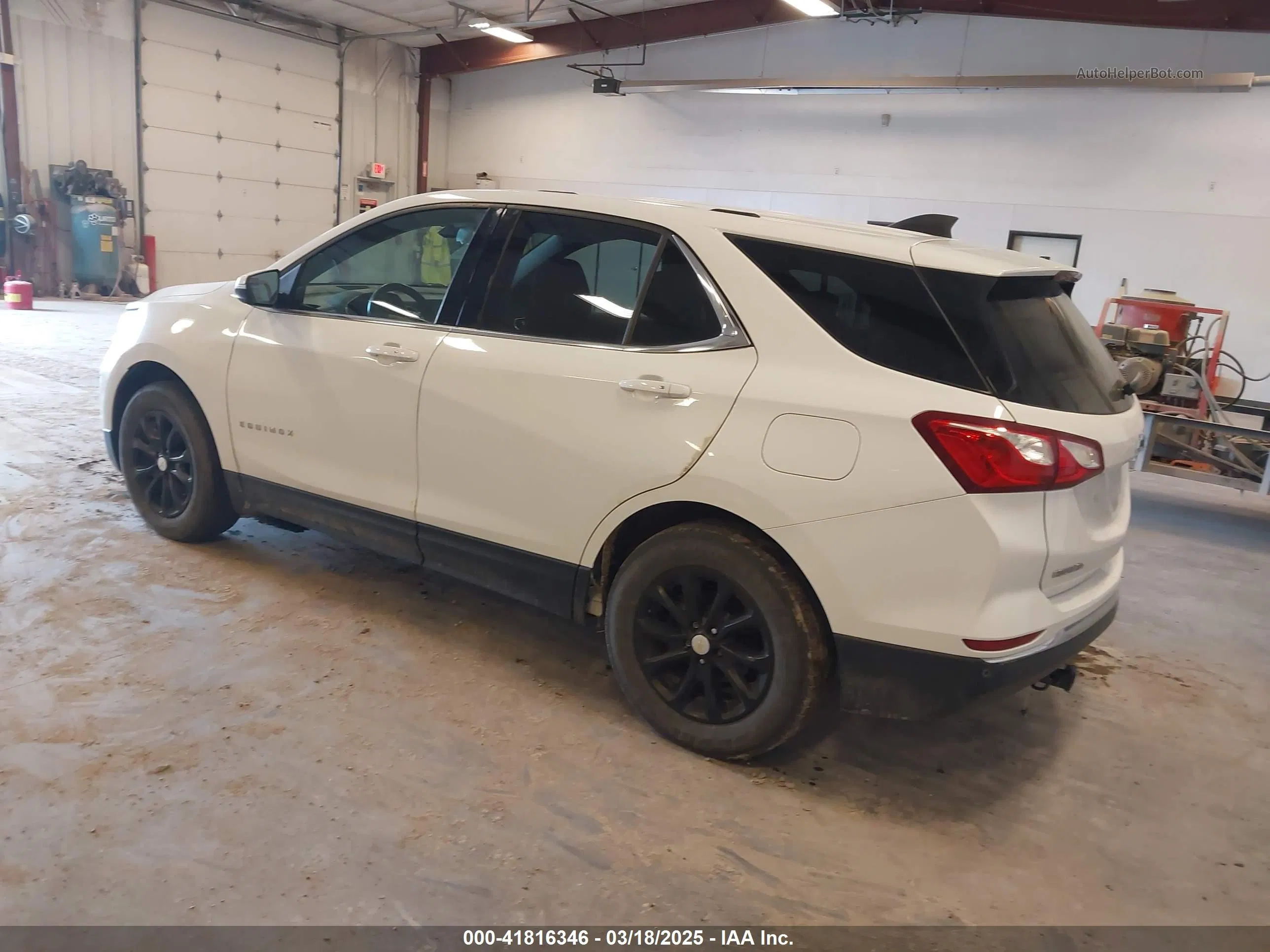 2018 Chevrolet Equinox Lt Белый vin: 2GNAXJEV6J6115535