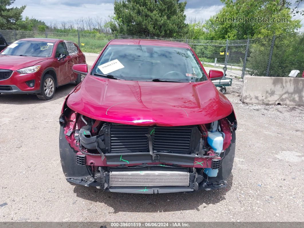 2018 Chevrolet Equinox Lt Maroon vin: 2GNAXJEV6J6134022