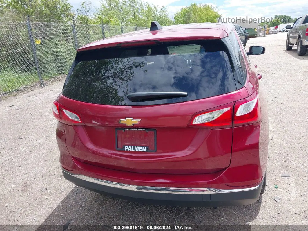 2018 Chevrolet Equinox Lt Maroon vin: 2GNAXJEV6J6134022