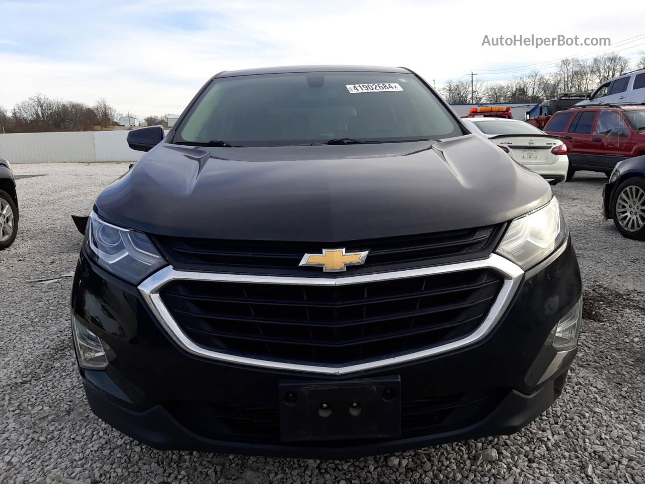 2018 Chevrolet Equinox Lt Черный vin: 2GNAXJEV6J6252829