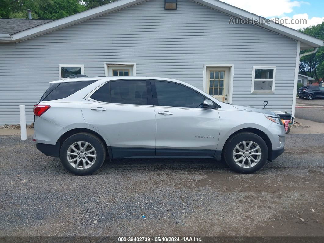 2018 Chevrolet Equinox Lt Silver vin: 2GNAXJEV6J6345401