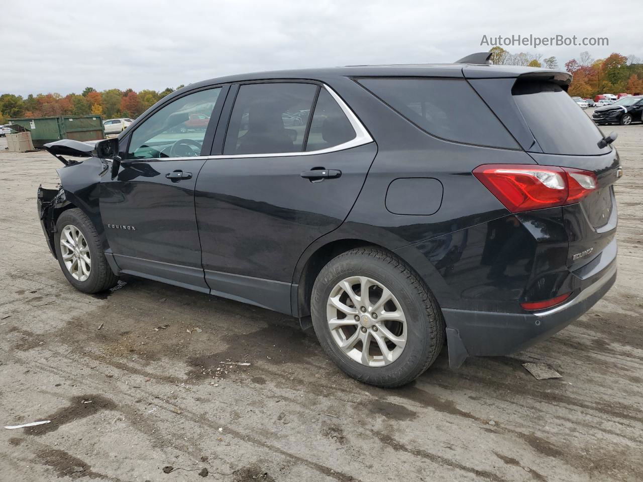 2018 Chevrolet Equinox Lt Черный vin: 2GNAXJEV7J6134515