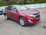 2018 Chevrolet Equinox Lt Burgundy vin: 2GNAXJEV7J6196433