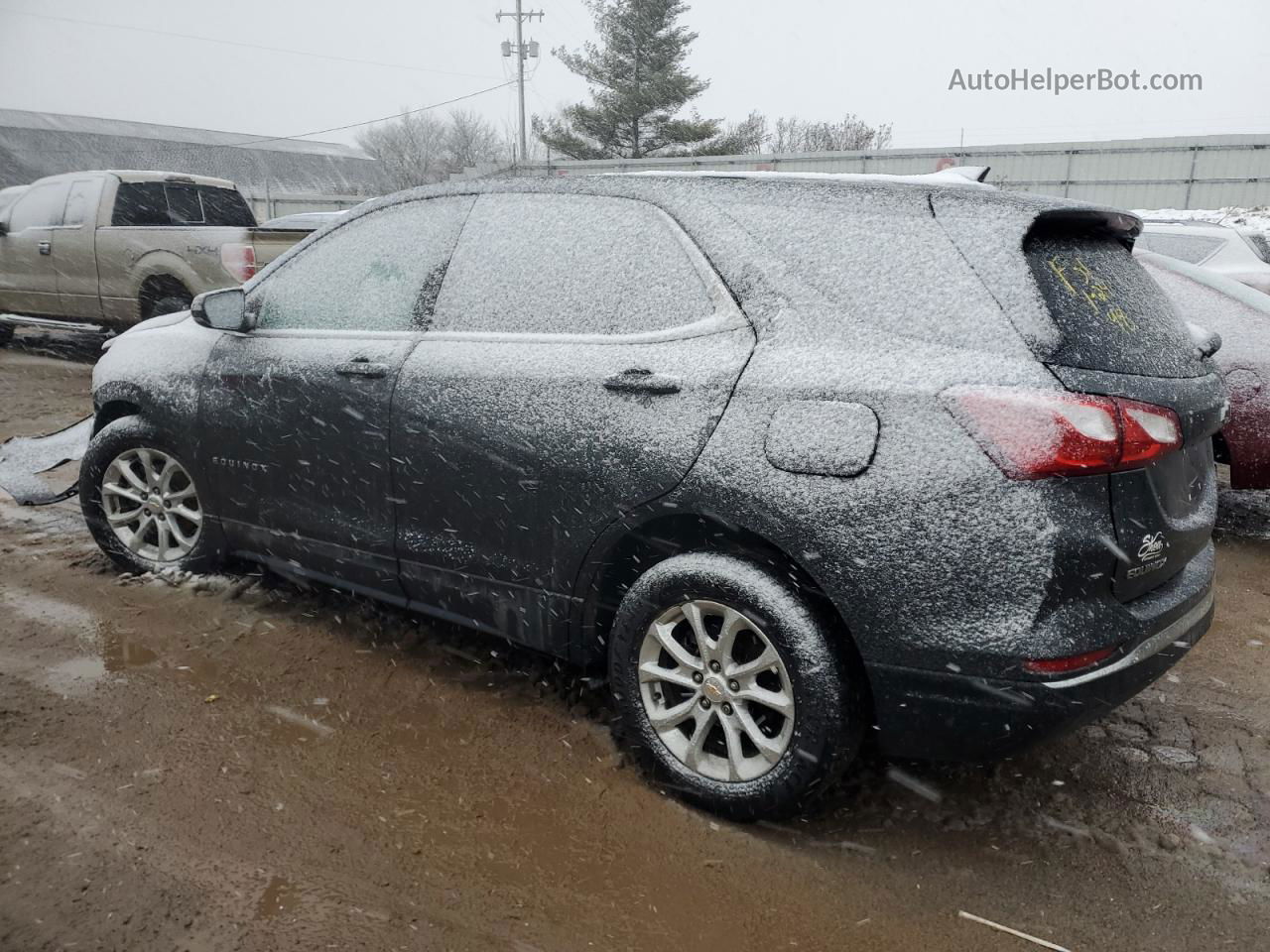 2018 Chevrolet Equinox Lt Black vin: 2GNAXJEV7J6242147