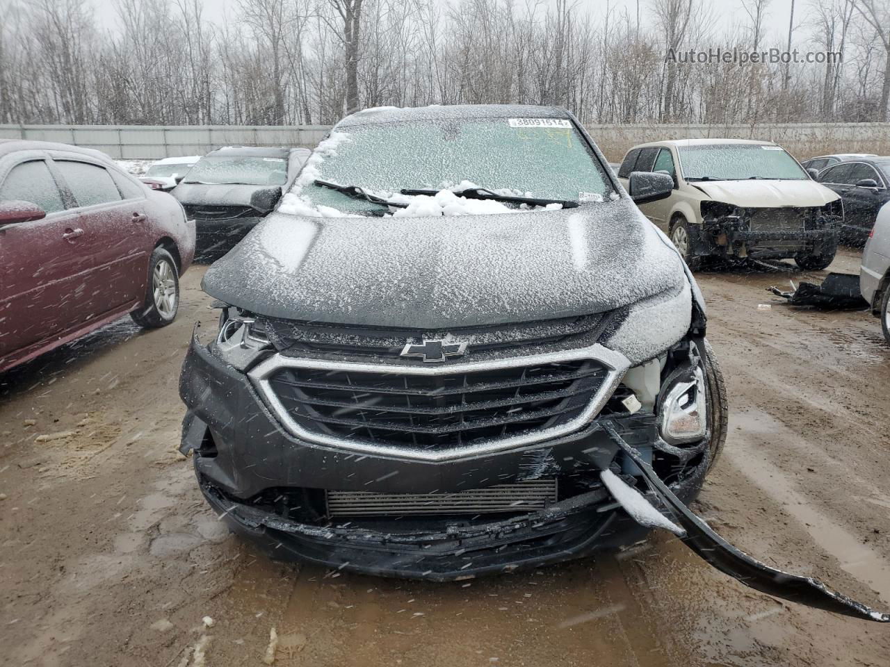 2018 Chevrolet Equinox Lt Black vin: 2GNAXJEV7J6242147