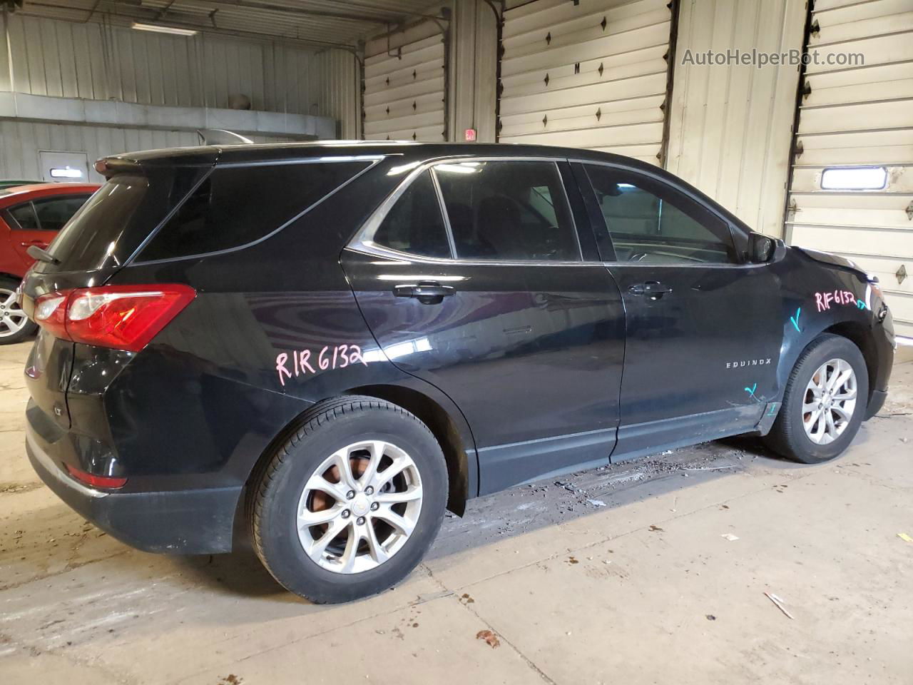 2018 Chevrolet Equinox Lt Black vin: 2GNAXJEV7J6338067