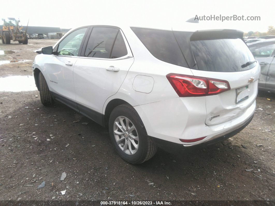 2019 Chevrolet Equinox Lt White vin: 2GNAXJEV7K6234857