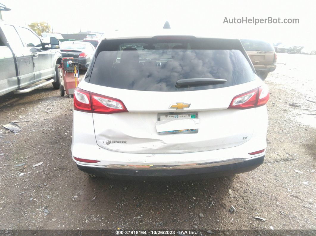 2019 Chevrolet Equinox Lt White vin: 2GNAXJEV7K6234857