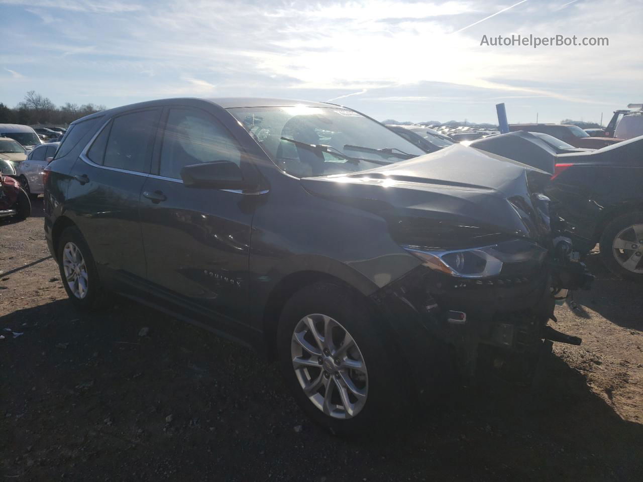 2020 Chevrolet Equinox Lt Charcoal vin: 2GNAXJEV7L6128569