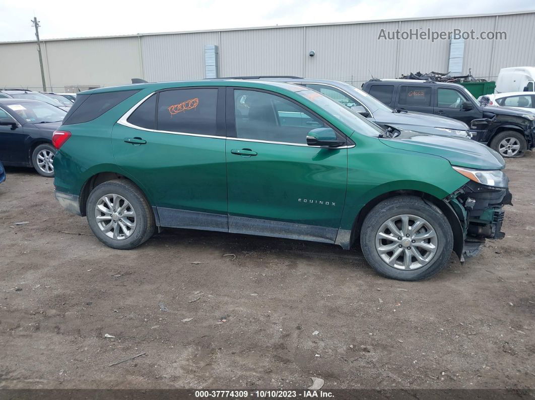 2018 Chevrolet Equinox Lt Green vin: 2GNAXJEV8J6221842