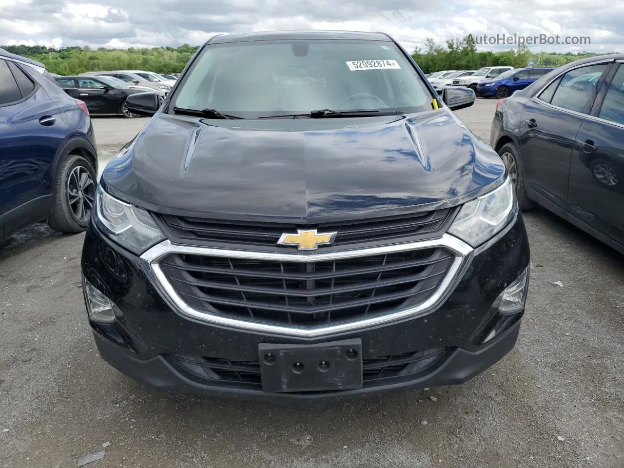 2018 Chevrolet Equinox Lt Black vin: 2GNAXJEV8J6248779