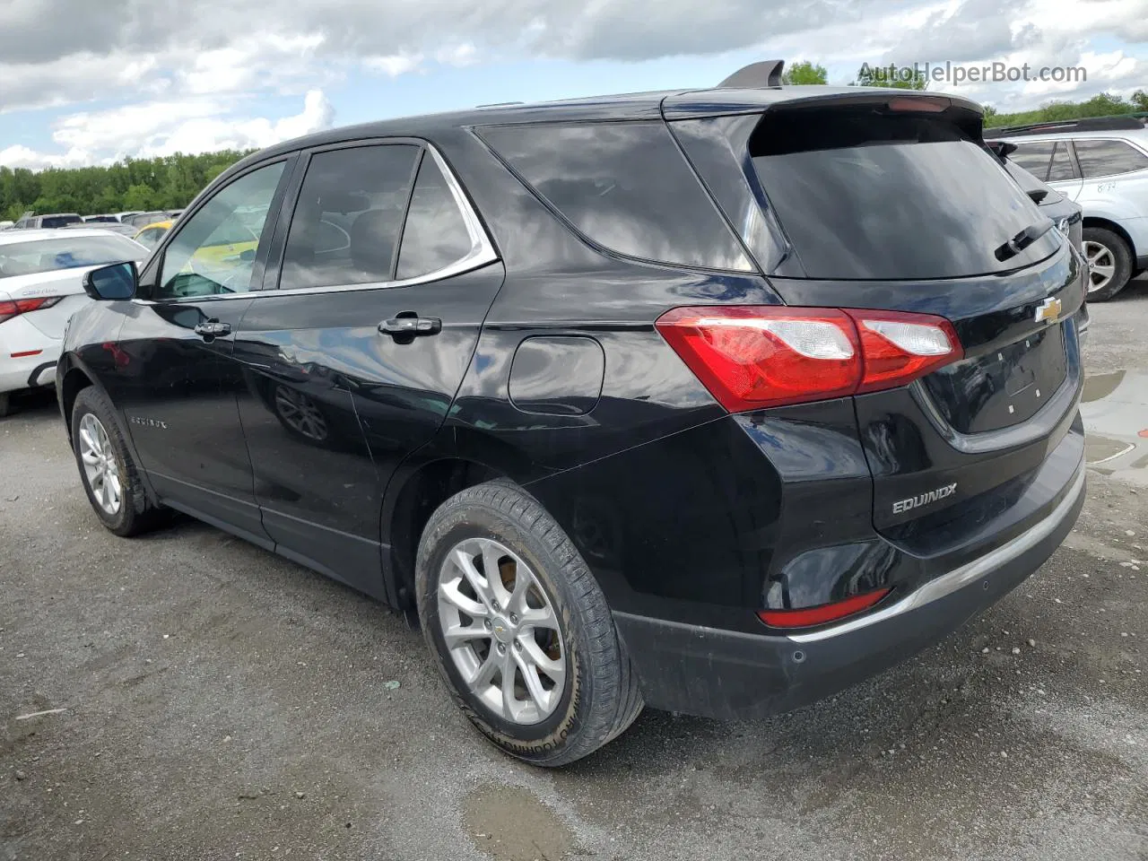 2018 Chevrolet Equinox Lt Черный vin: 2GNAXJEV8J6248779