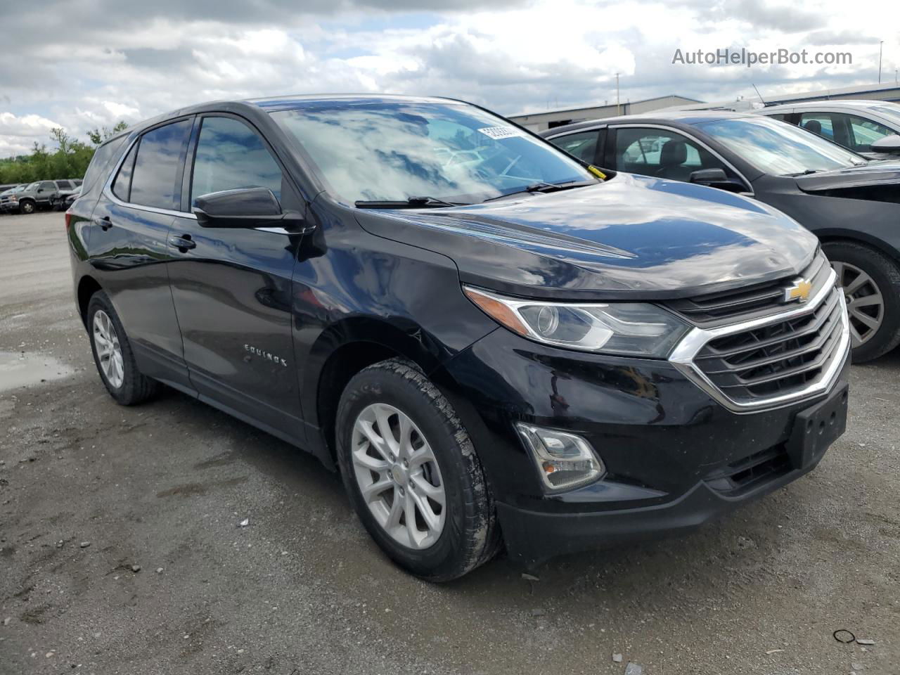 2018 Chevrolet Equinox Lt Черный vin: 2GNAXJEV8J6248779