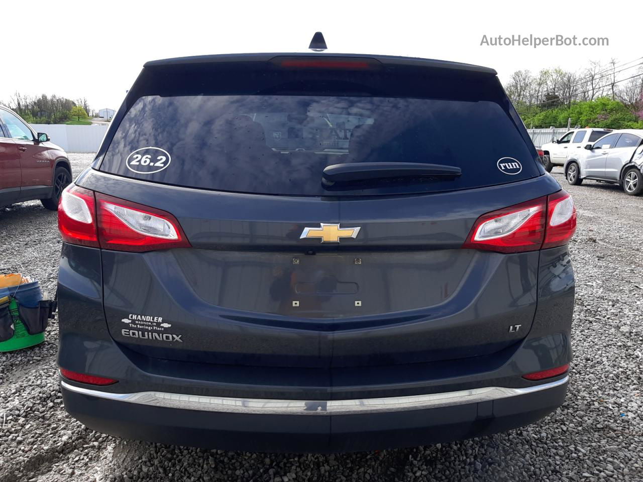 2018 Chevrolet Equinox Lt Gray vin: 2GNAXJEV8J6313419