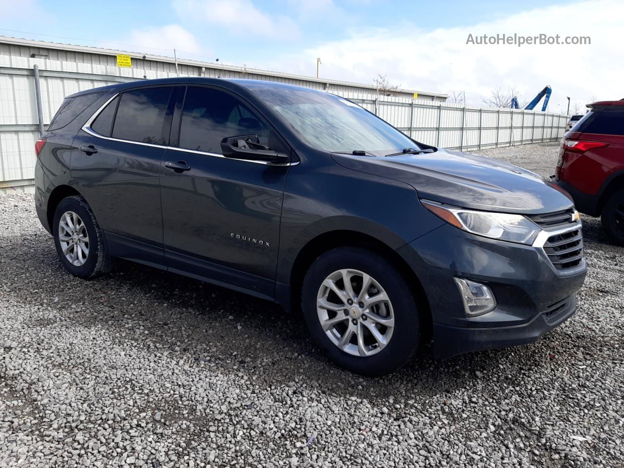 2018 Chevrolet Equinox Lt Gray vin: 2GNAXJEV8J6313419