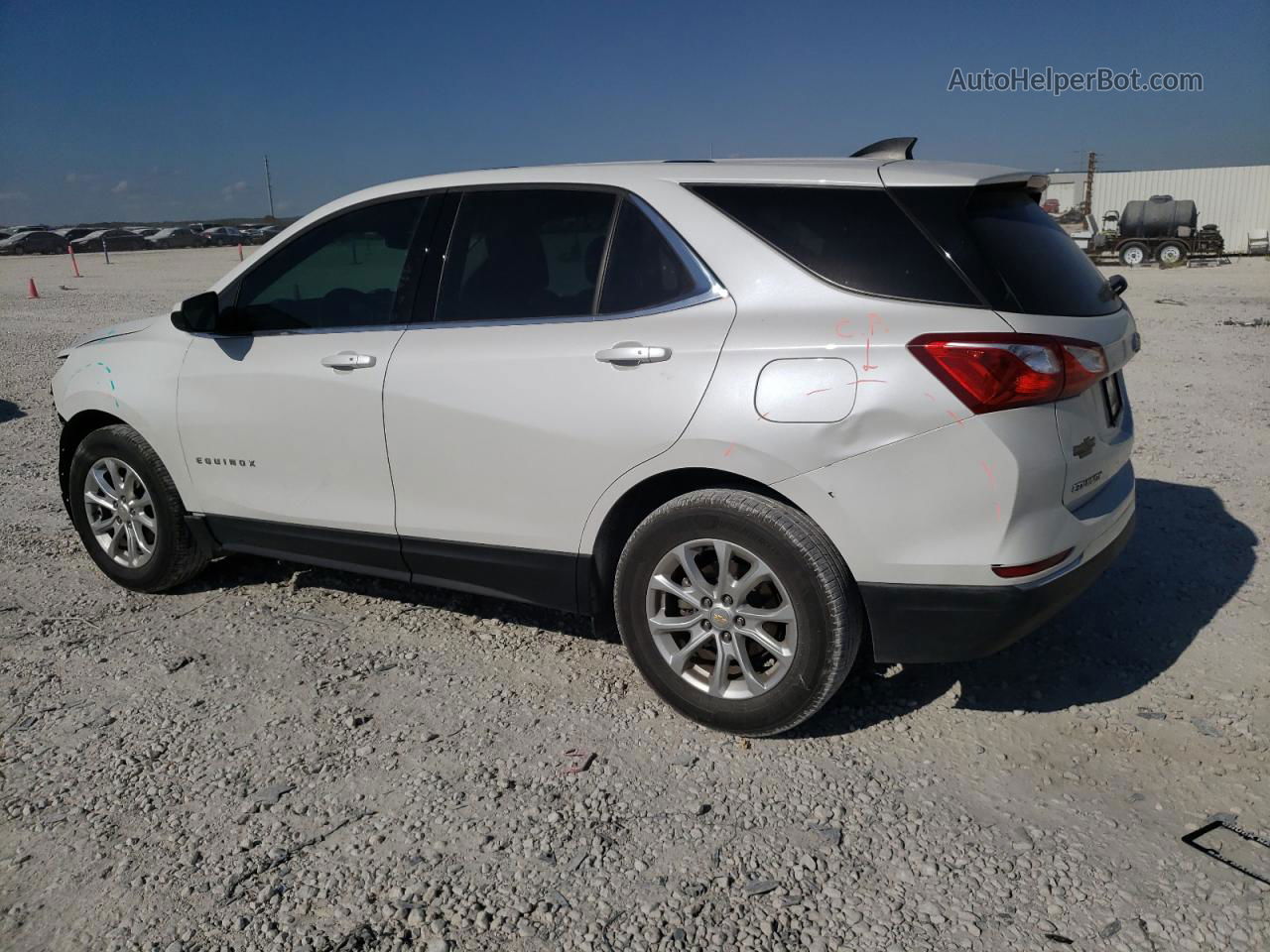 2018 Chevrolet Equinox Lt Белый vin: 2GNAXJEV8J6319835