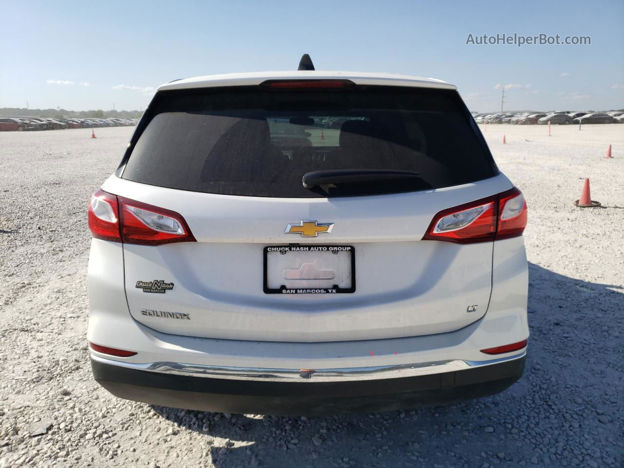 2018 Chevrolet Equinox Lt Белый vin: 2GNAXJEV8J6319835