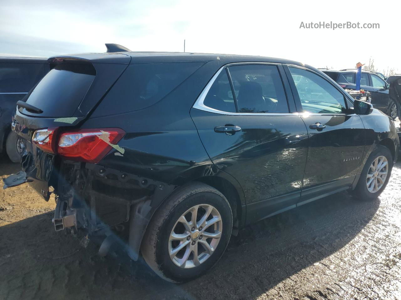 2019 Chevrolet Equinox Lt Черный vin: 2GNAXJEV8K6255782